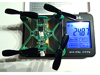 picoQuadcopter size